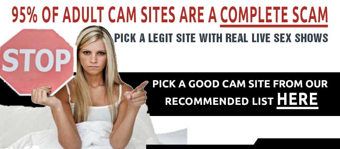 Fake adult webcam sites